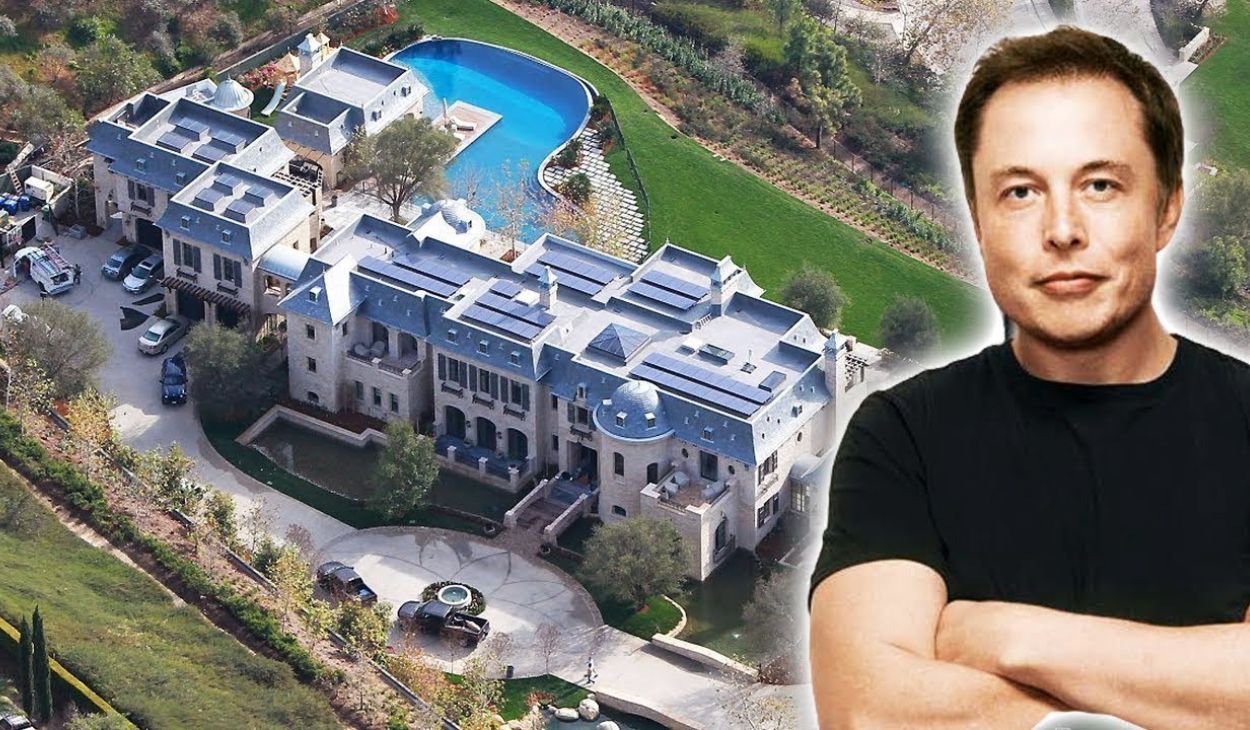 elon musk house